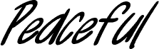 Peaceful - Personal Use