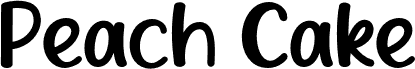 Peach Cake