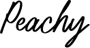 Peachy Regular