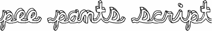 pee pants script