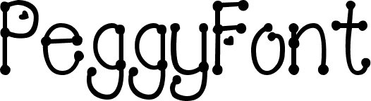 PeggyFont DemiBold font | Fonts2u.com