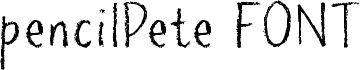 pencilPete FONT