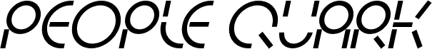 PEOPLE QUARK Bold Italic