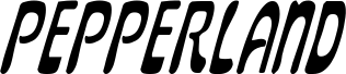 Pepperland Condensed Italic