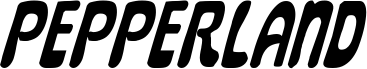 Pepperland Extra-Bold Italic
