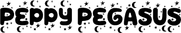 Peppy Pegasus Moon Star