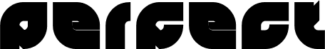 Preview of the perfect Bold font