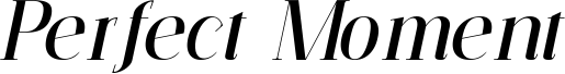 Perfect Moment Italic