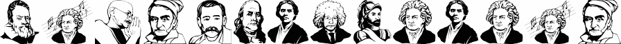 Preview of the Personalidades 1 font
