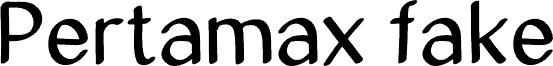 Pertamax fake fuente