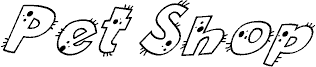 Pet Shop Italic fonte