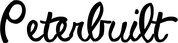 Peterbuilt Font