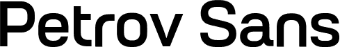 Petrov Sans SemiBold