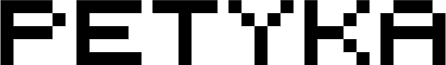 Preview of the Petyka - Retro Computer___SHORT font