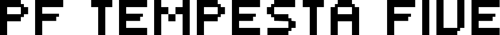 PF Tempesta Five Condensed
