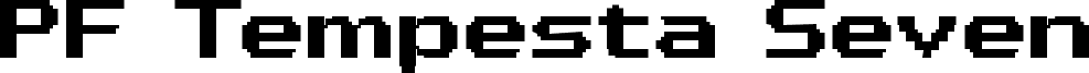 PF Tempesta Seven Extended Bold