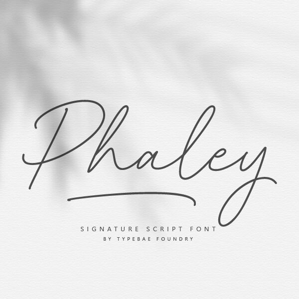 Phaley Schriftart