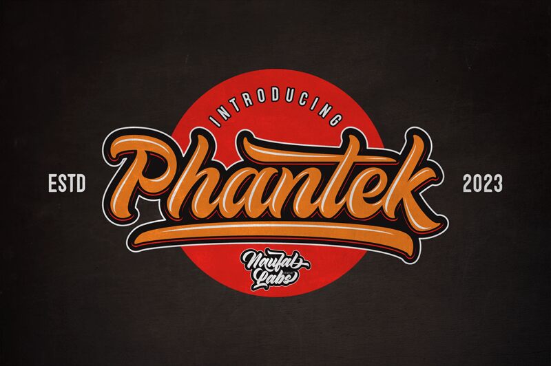 Phantek Schriftart