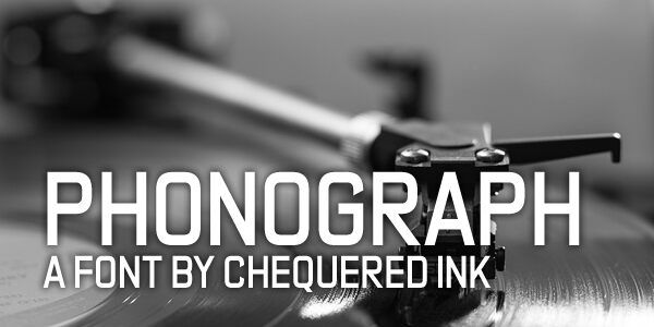 Phonograph Schriftart