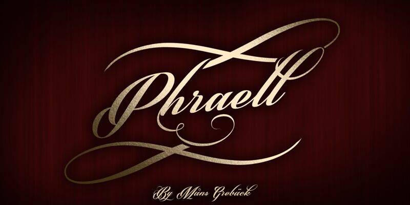 Phraell Carattere