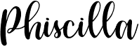 PhiscillaPersonalUse
