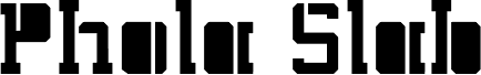 Phola Slab Solid Demo