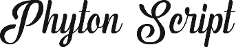 Phyton Script Demo