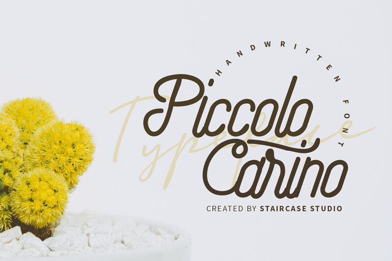 Piccolo Carino Czcionka
