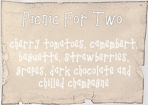 Picnicfortwo Carattere