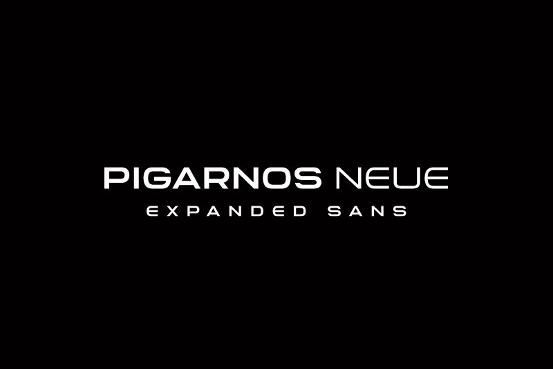 PIGARNOS NEUE Schriftart