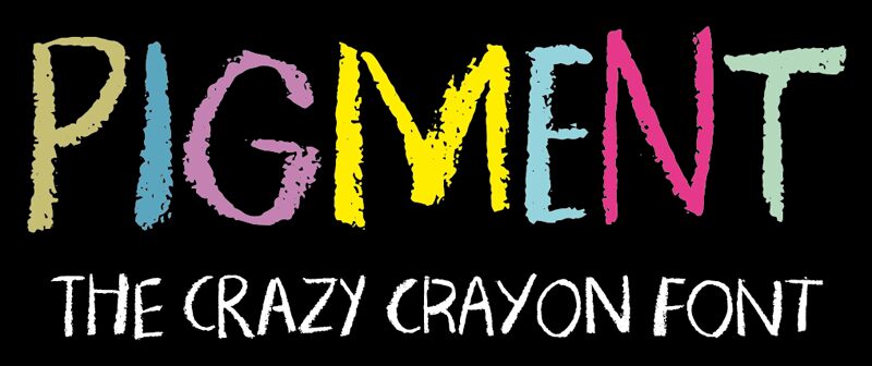 Pigment Czcionka