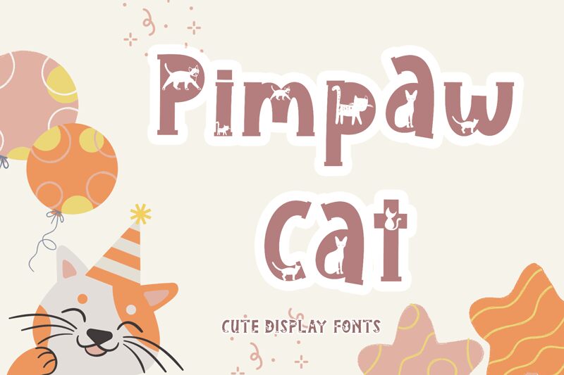 Pimpaw Cat Czcionka