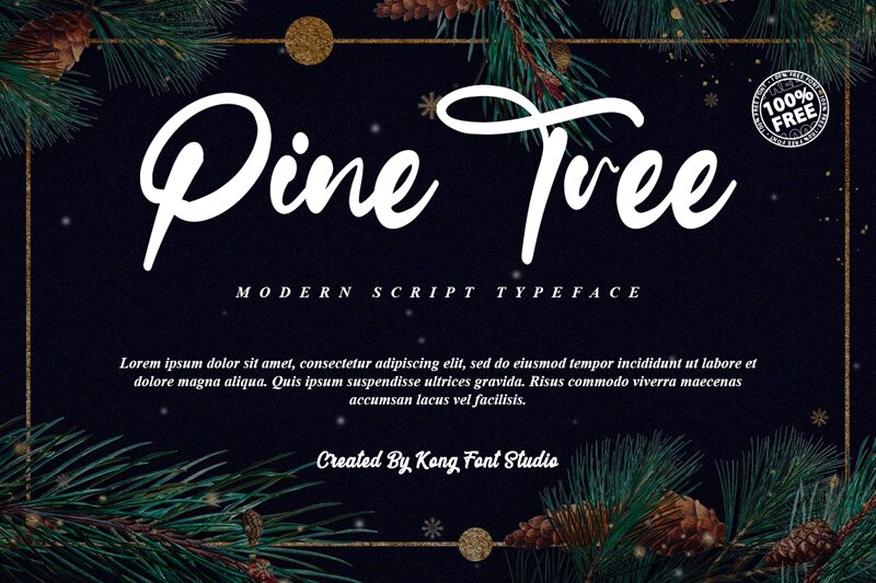 Pine Tree Carattere