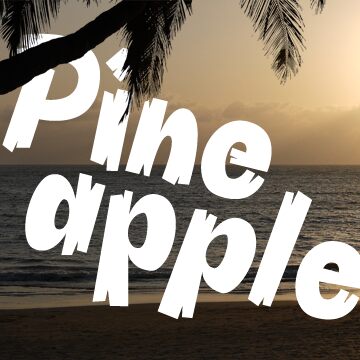 Pineapple Schriftart