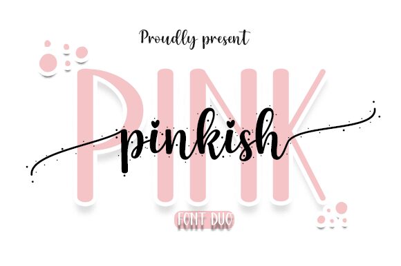 Pinkish الخط