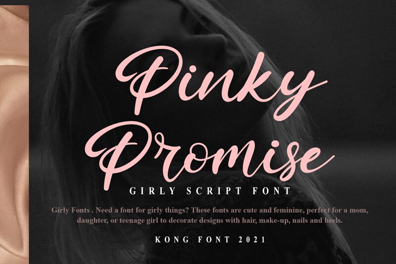 Pinky Promise Schriftart