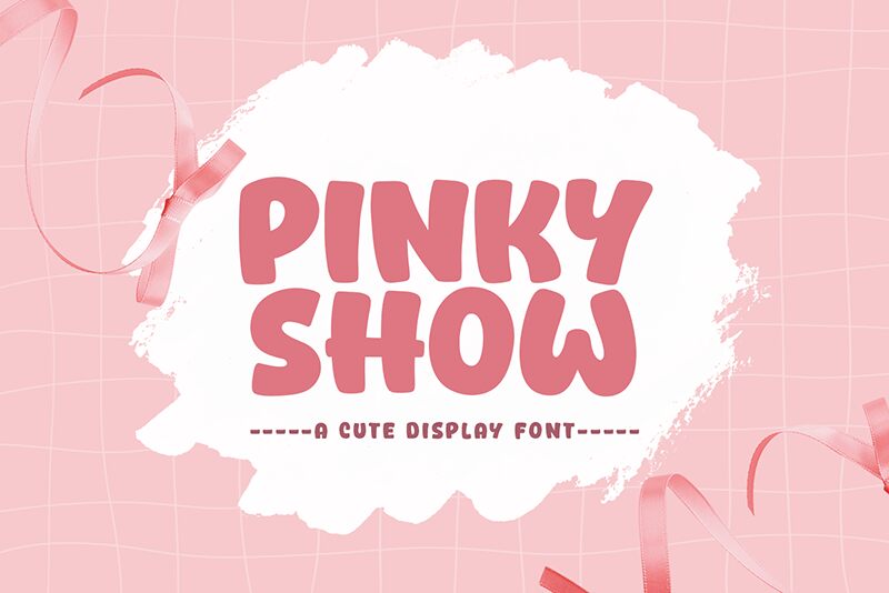 Pinky Show Schriftart