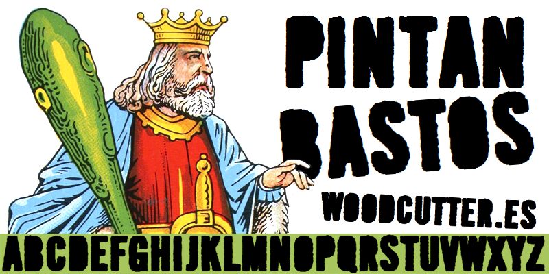 Pintan Bastos Schriftart