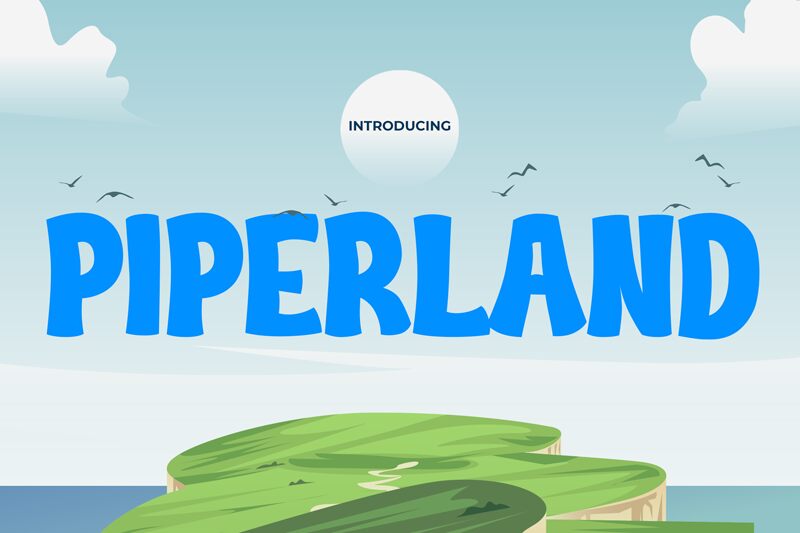 PIPERLAND Шрифт