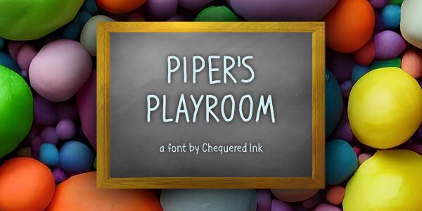Piper's Playroom Шрифт