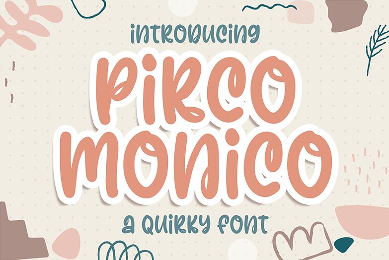 Pirco Monico Schriftart