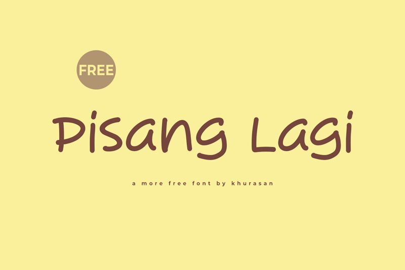 Pisang Lagi Font