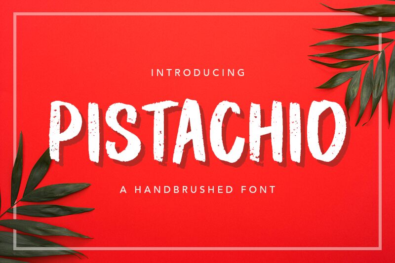 Pistachio Schriftart