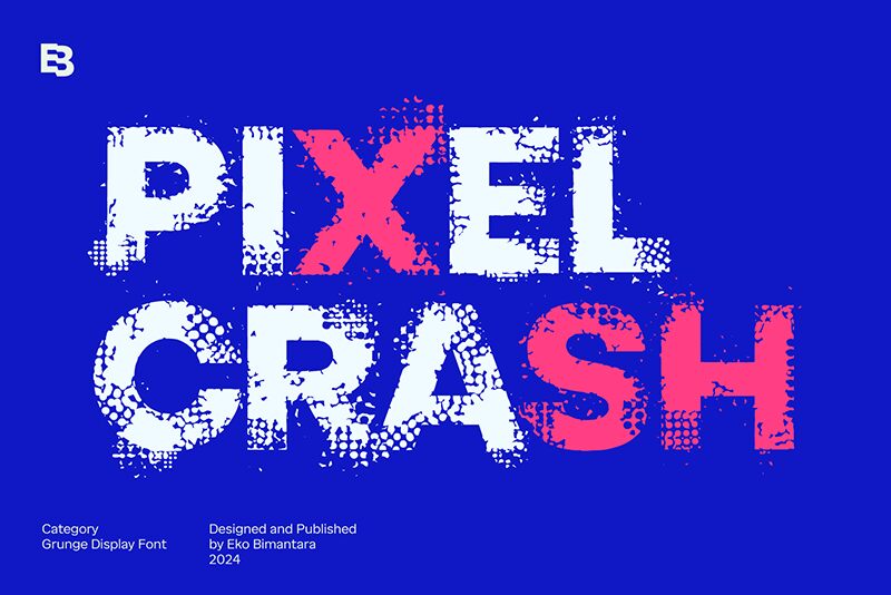 PIXEL CRASH Font