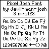 pixeljosh6 Carattere