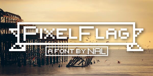 {PixelFlag} Schriftart
