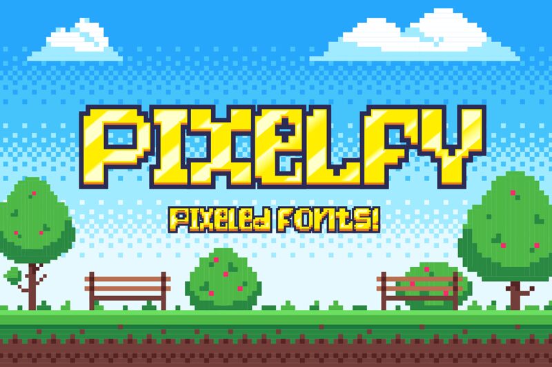 Pixelfy Carattere