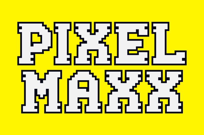 Pixelmax Czcionka