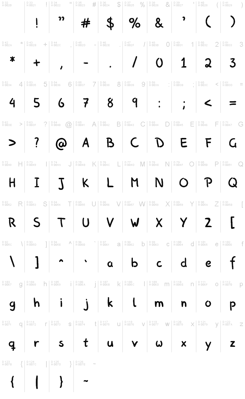 picasproperhand-font