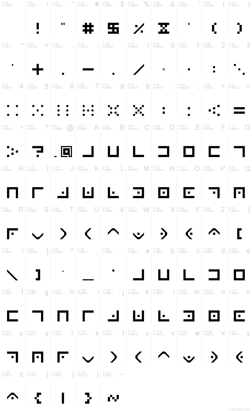 pigpen-regular-font